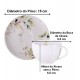 Xícara Para Chá 250ml Magnolia Porcelana Tramontina